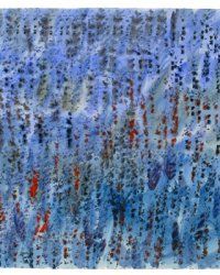 Hsieen, L'attrazione, 2004, gouache su carta intelata, cm 56x76