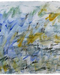 Sunn Il mite, 1994, gouache su carta intelata, cm 56x76