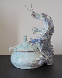 Salsiera, 2011, ceramica, altezza 25 cm